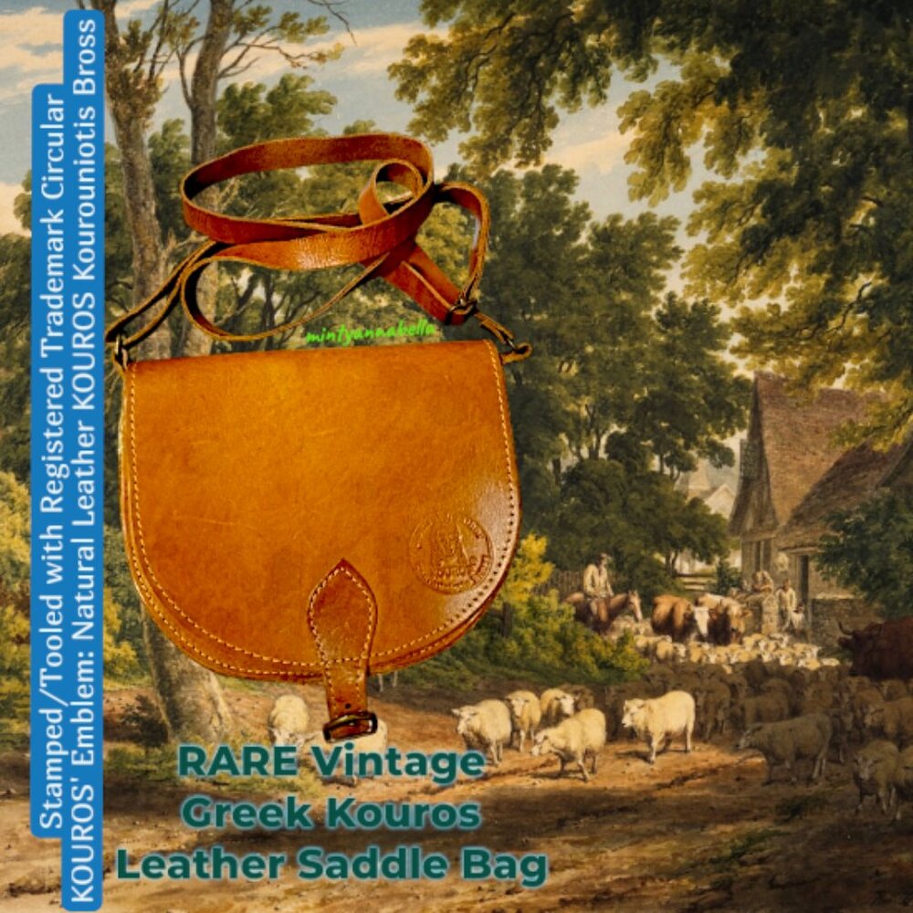 Vintage Saddle Bag - Picture 3 of 10